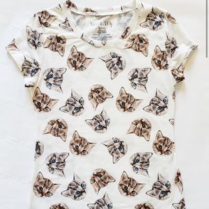 Fitted Cat Shirt